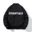 Essentials Iridescent Puffer Black Jacket
