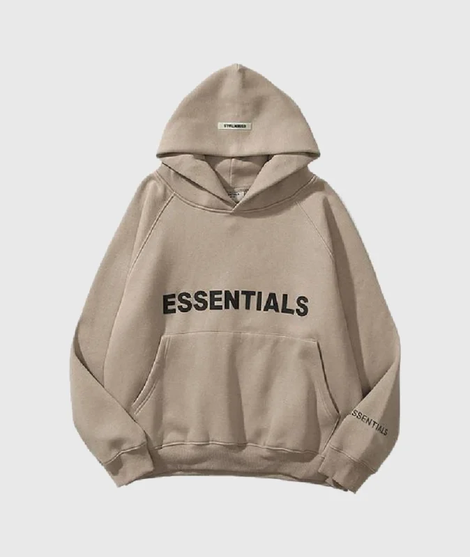 Brown Essential Hoodie