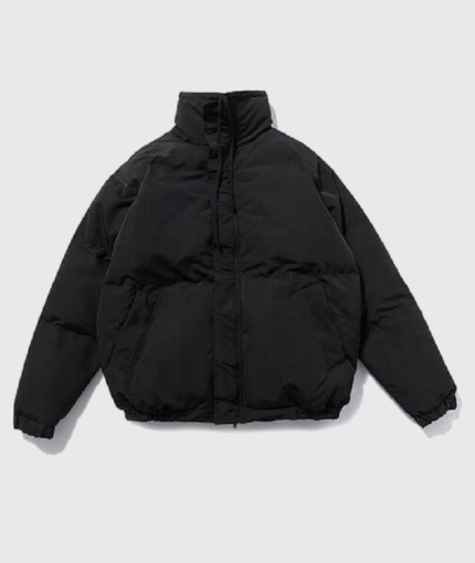 Essentials Fear Of God Puffer Black Jacket