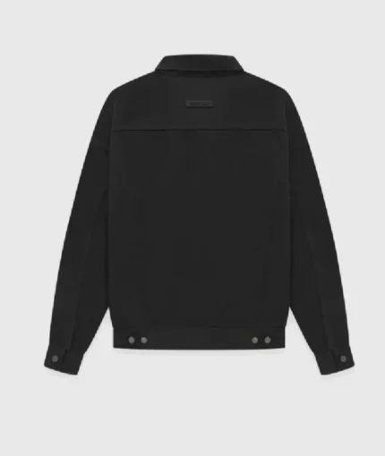 Essentials Fear of God Denim Jet Black Jacket