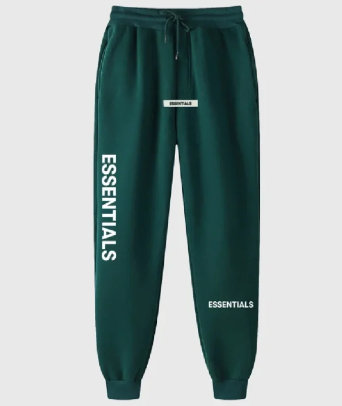 Essentials Fear of God Green Sweatpant