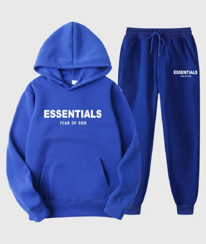 Essentials Fear of God Blue Tracksuits