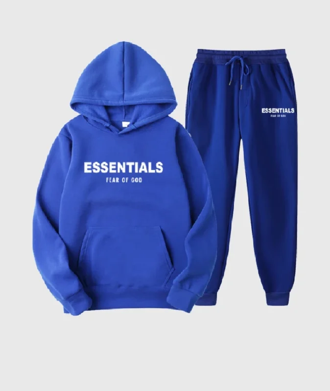 Essentials Fear of God Blue Tracksuit