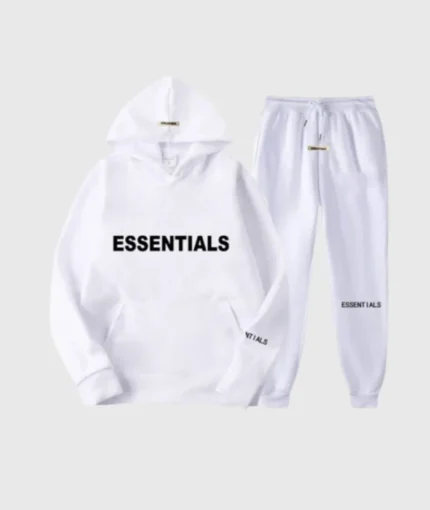 Essentials Fear of God White Tracksuit