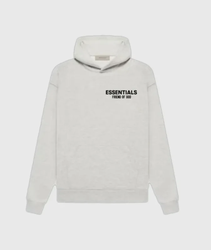 Essentials Friend Of God Grey Hoodie