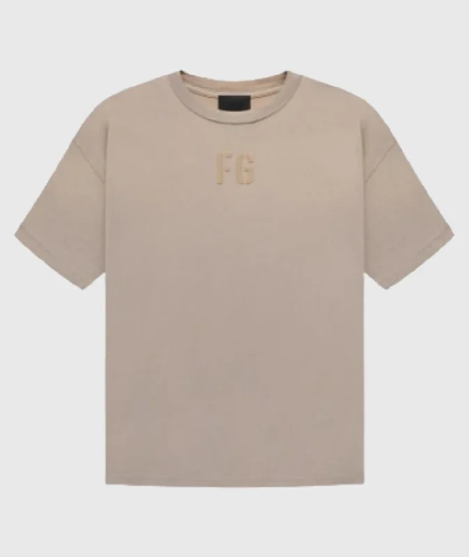 Essentials Fear of God Brown FG T-Shirt