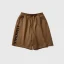 Fear of God Essentials Logo Brown Shorts