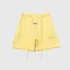 Fear of God Essentials Logo Yellow Shorts