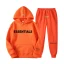 Essentials Spring Hooded Orange Tracksuit