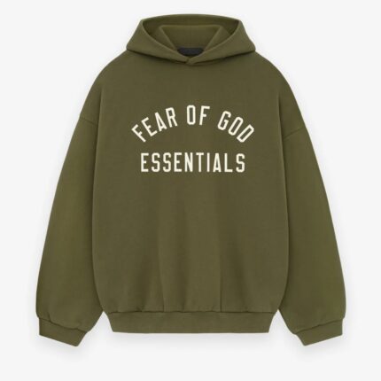 Fear-Of-God-Essentials Fleece-Hoodie