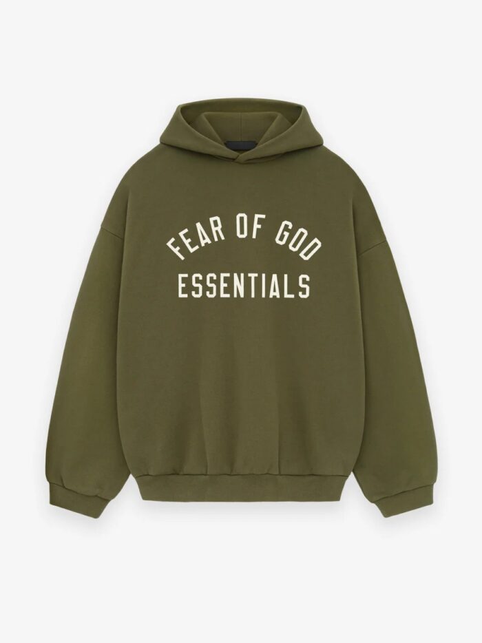 Fear-Of-God-Essentials Fleece-Hoodie