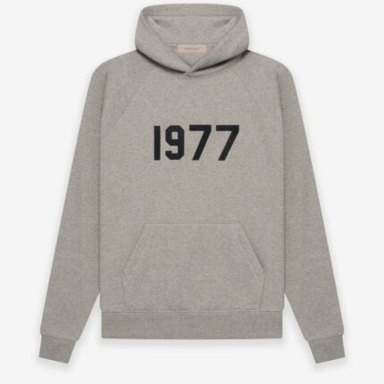 Essentials-1977-Hoodie-Dark-Grey