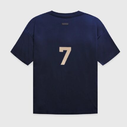 Essentials-Fear-of-God-7 -Tee=Navy Blue