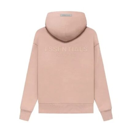 Fear-of-God-Essentials Pullover-Hoodie-Pink