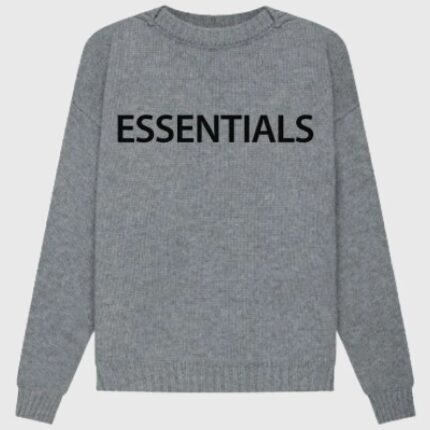 Essentials-Overlapped-Sweatshirt-Gray