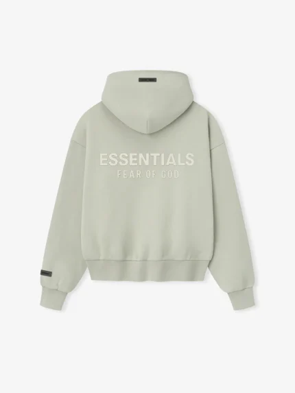 Fear of God Essentials Classic Fleece Zip-Up Hoodie